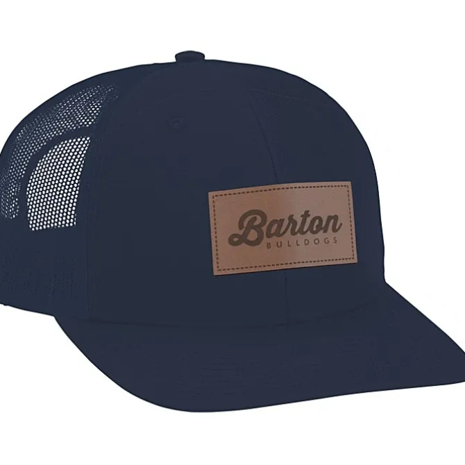 Richardson Trucker Snapback Cap - Laser Engraved Patch
