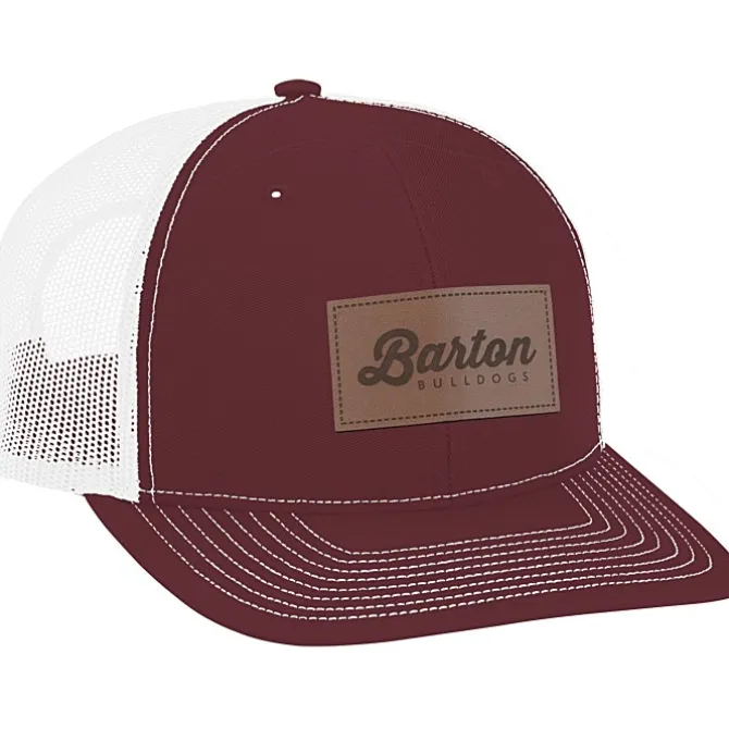 Richardson Trucker Snapback Cap - Laser Engraved Patch