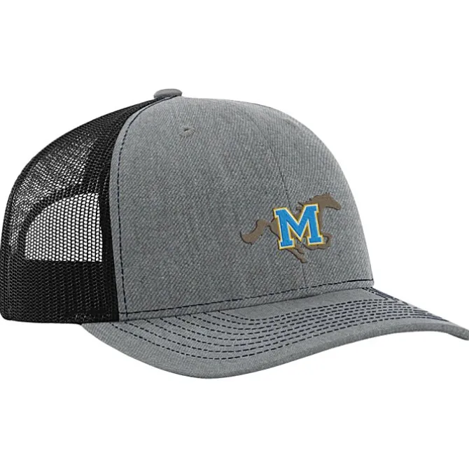 Richardson Trucker Snapback Cap - 3D Puff Embroidery