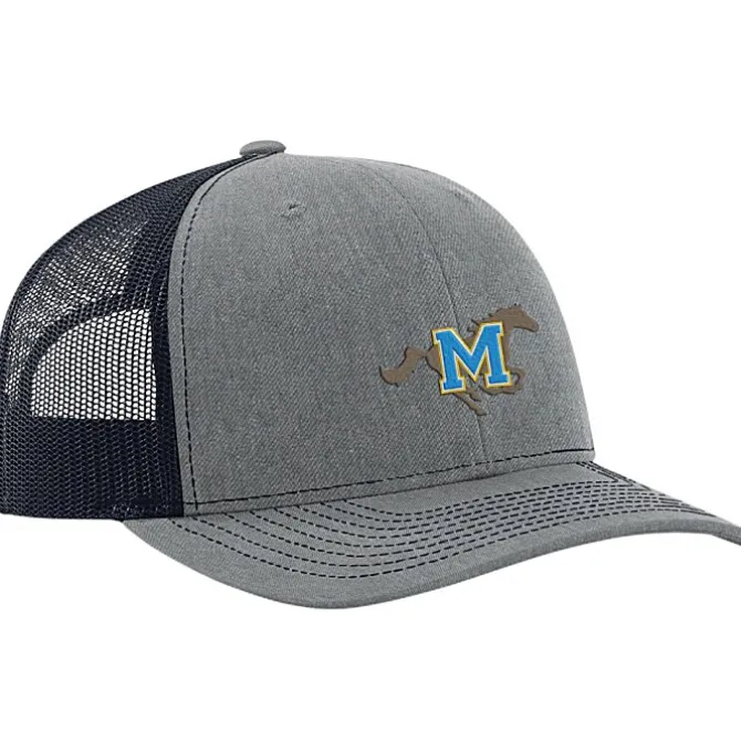 Richardson Trucker Snapback Cap - 3D Puff Embroidery