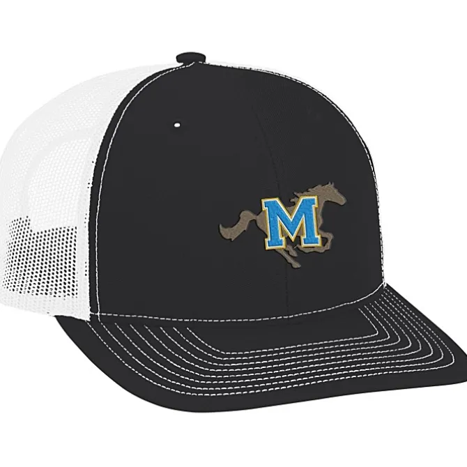Richardson Trucker Snapback Cap - 3D Puff Embroidery