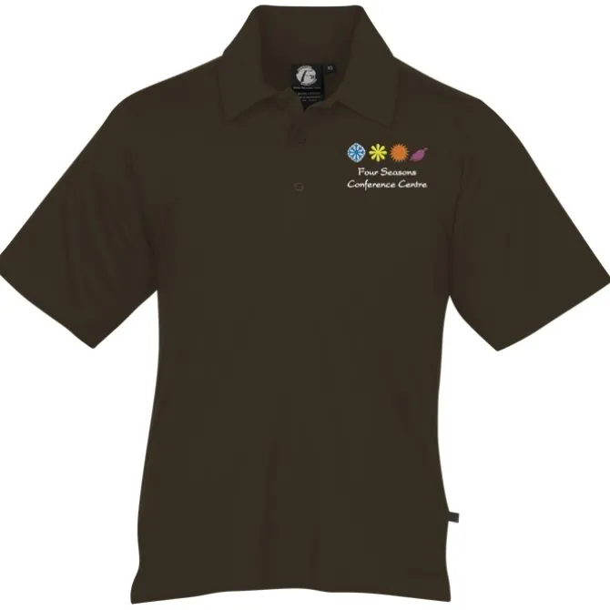 Ringspun Combed Cotton Jersey Polo - Men's - Embroidered - 24 hr