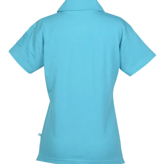 Ringspun Combed Cotton Jersey Polo - Ladies' - Embroidered - 24 hr