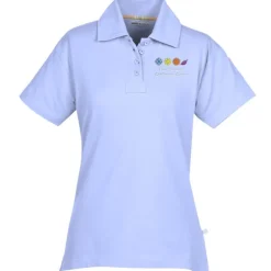 Ringspun Combed Cotton Jersey Polo - Ladies' - Embroidered - 24 hr
