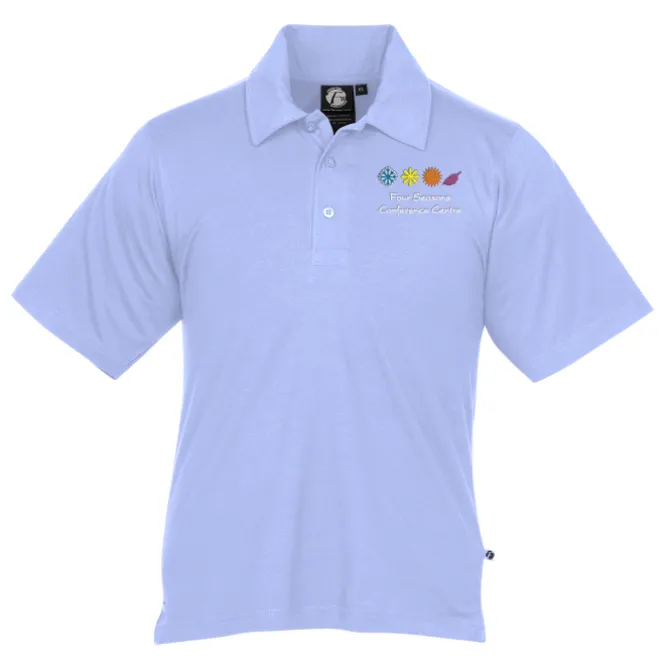 Ringspun Combed Cotton Jersey Polo - Men's - Embroidered