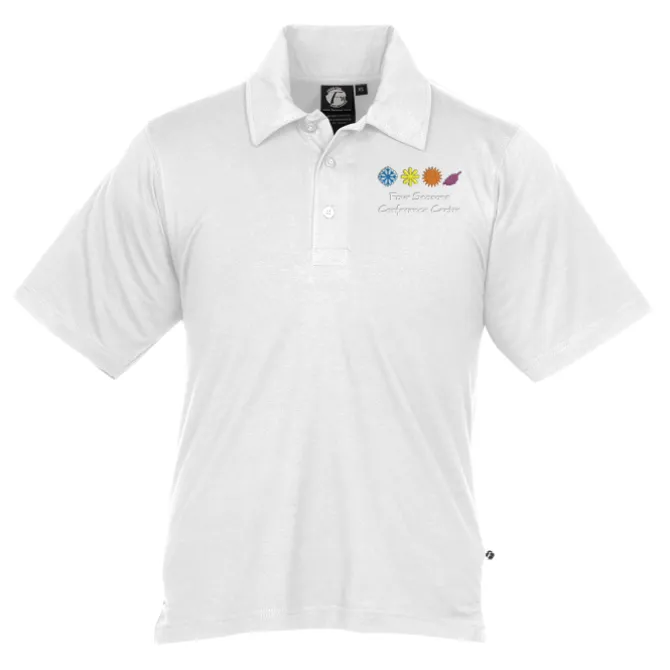Ringspun Combed Cotton Jersey Polo - Men's - Embroidered