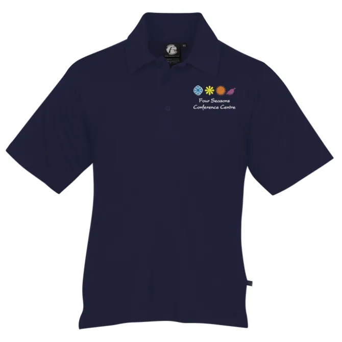 Ringspun Combed Cotton Jersey Polo - Men's - Embroidered