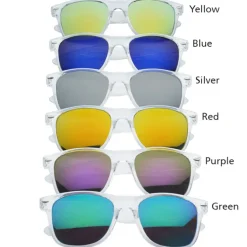 Risky Business Sunglasses - Clear - 24 hr