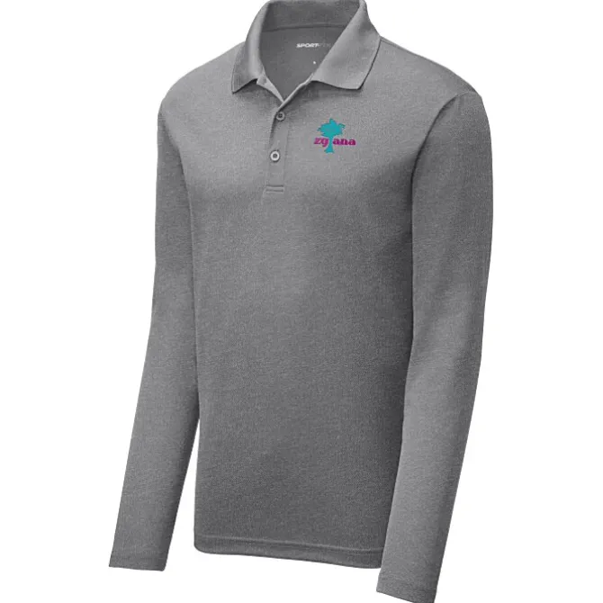 Rival RacerMesh Long Sleeve Polo - Men's