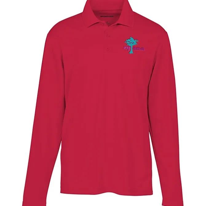 Rival RacerMesh Long Sleeve Polo - Men's