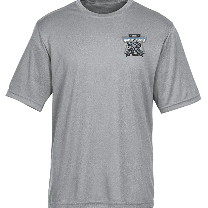 Rival RacerMesh Performance Tee - Men's - Heathers - Embroidered