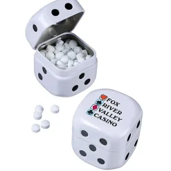 Roll-of-the-Dice Tin with Sugar-Free Mints