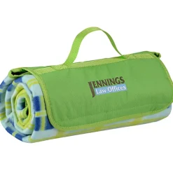 Roll-Up Picnic Blanket - Embroidered