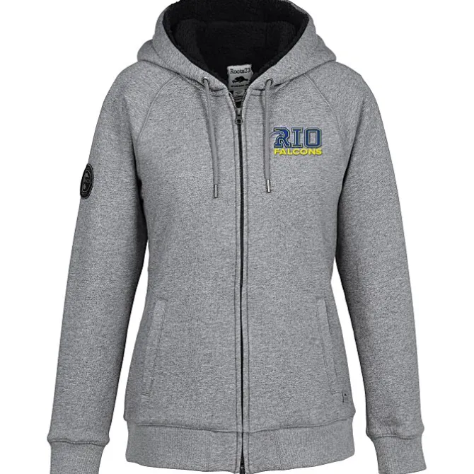 Roots73 Copperbay Sherpa-Lined Full-Zip Hoodie - Ladies'