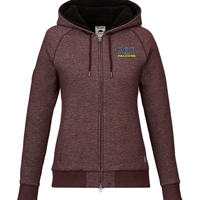 Roots73 Copperbay Sherpa-Lined Full-Zip Hoodie - Ladies'