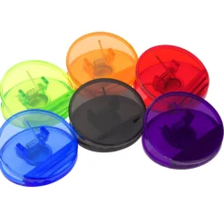 Round Magnet Clip - Translucent