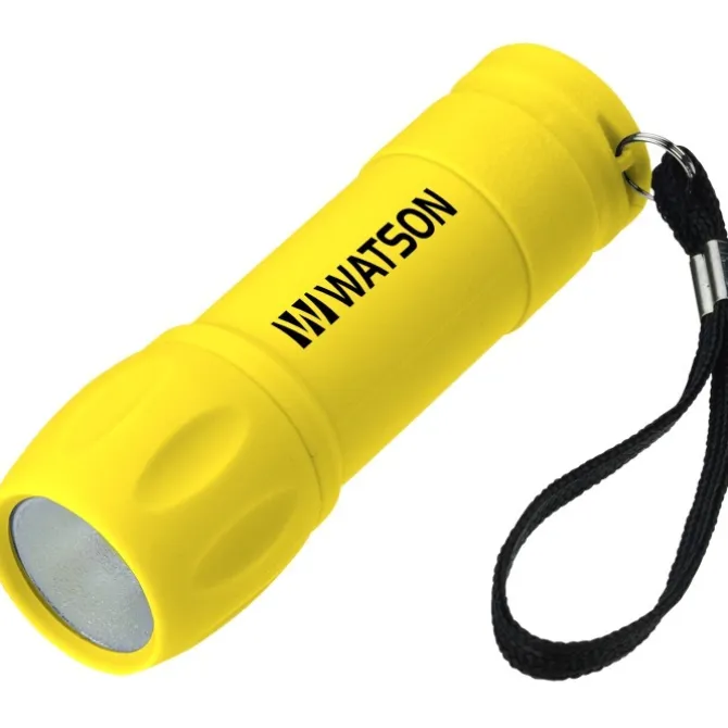 Rubberized COB Flashlight