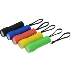 Rubberized COB Flashlight