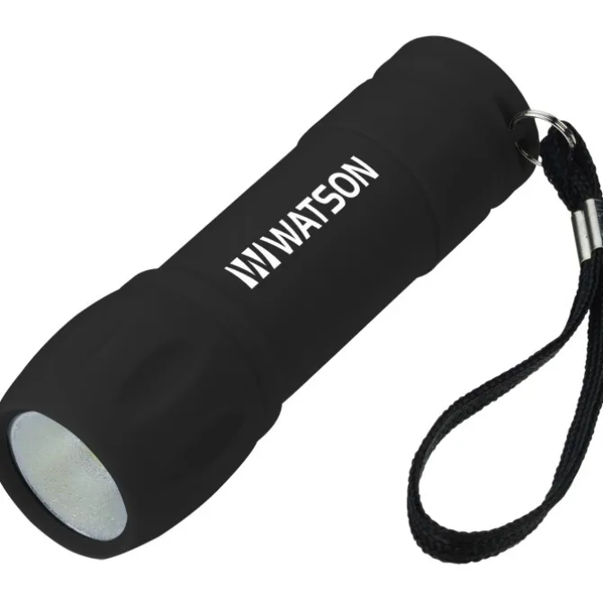 Rubberized COB Flashlight