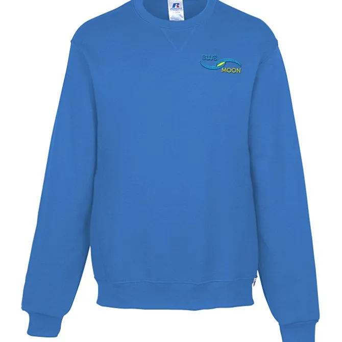 Russell Athletic Dri-Power Crew Sweatshirt - Embroidered