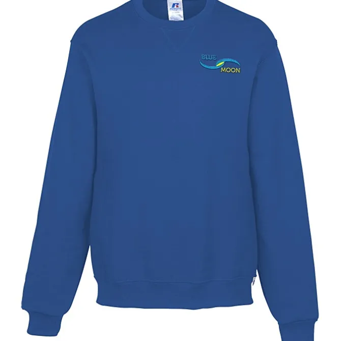 Russell Athletic Dri-Power Crew Sweatshirt - Embroidered