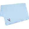 Satin Trim Tahoe Microfleece Baby Blanket