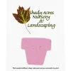 Seeded Paper Shapes Mailer/Postcard - 4 inches x 5 inches Flower Pot