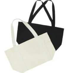 Selene Zippered Cotton Utility Tote