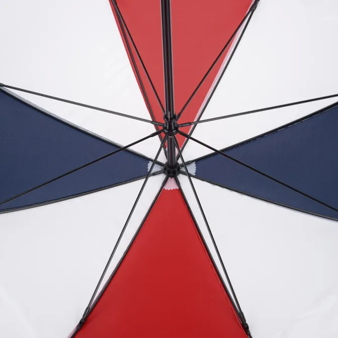 Shed Rain Windjammer Vented Golf Umbrella - Red / White / Blue - 62-inch Arc