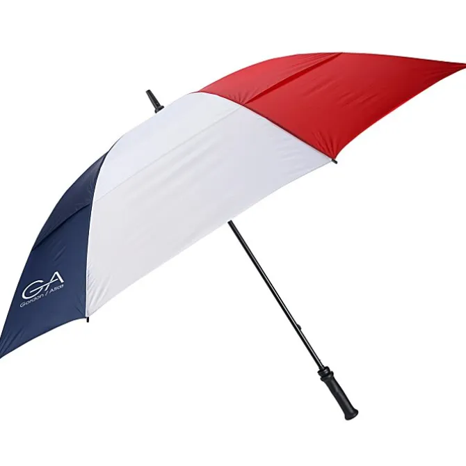 Shed Rain Windjammer Vented Golf Umbrella - Red / White / Blue - 62-inch Arc