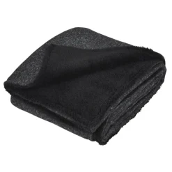 Sherpa Backed Heathered Blanket