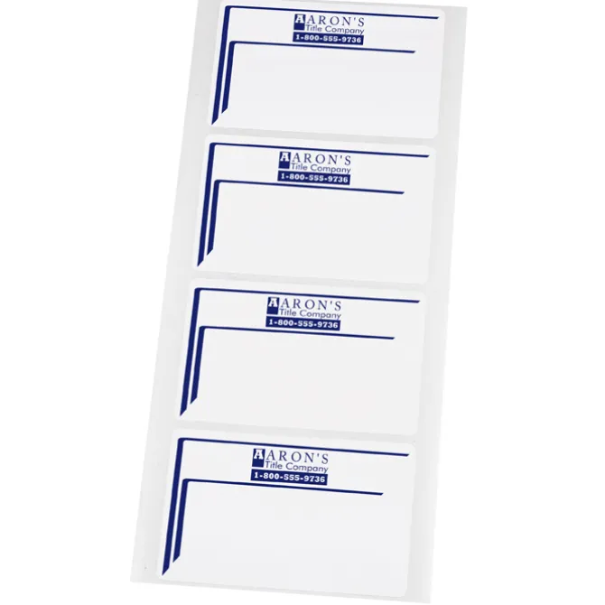 Shipping Label by the Roll - Corner