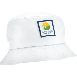 Short Brimmed Bucket Hat - Full Color Patch