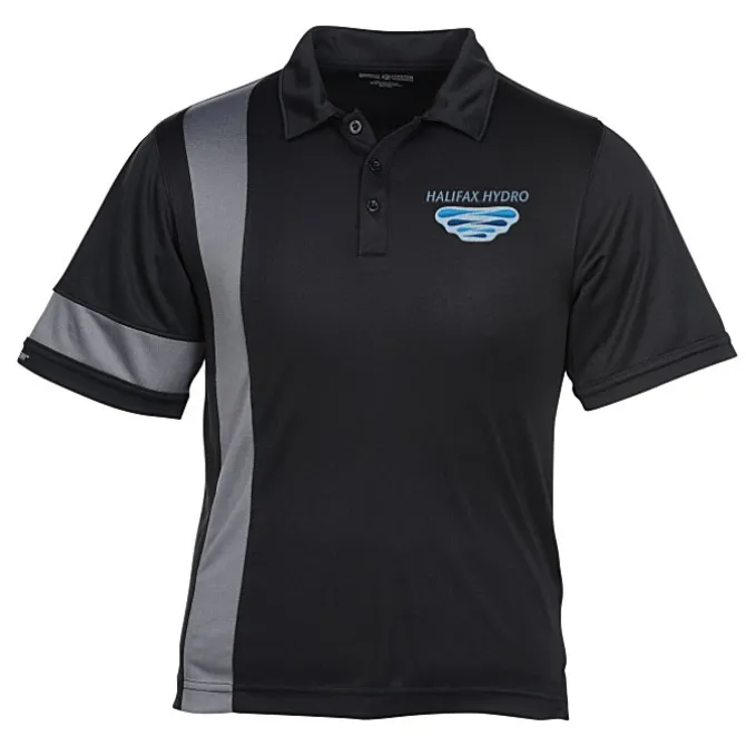 Side Stripe Performance Polo - Men's