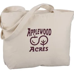 Signature Cotton 12-oz Zippered Tote