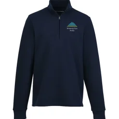Signature Double Pique 1/4-Zip Pullover - Men's