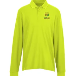 Signature Pique Long Sleeve Polo - Men's