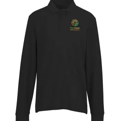 Signature Pique Long Sleeve Polo - Men's