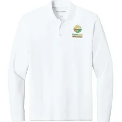 Signature Pique Long Sleeve Polo - Men's