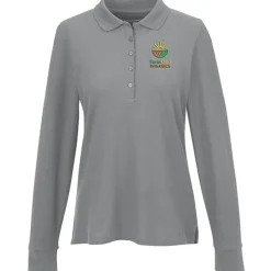 Signature Pique Long Sleeve Polo - Ladies'