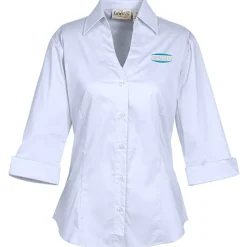 Signature V-Neck 3/4 Sleeve Blouse - Ladies'