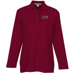 Silk Touch Long Sleeve Sport Shirt - Ladies'