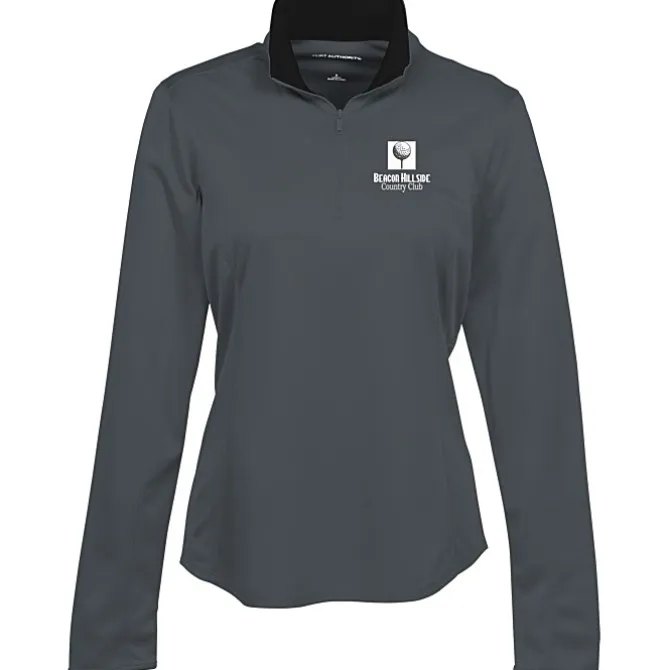 Silk Touch Performance 1/4-Zip Pullover - Ladies' - Screen