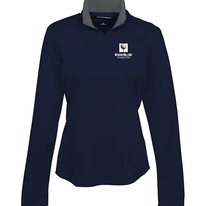 Silk Touch Performance 1/4-Zip Pullover - Ladies' - Screen