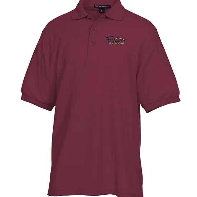 Silk Touch Sport Shirt - Men's - Embroidered