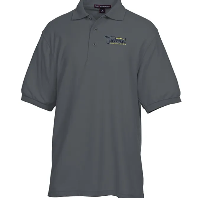 Silk Touch Sport Shirt - Men's - Embroidered