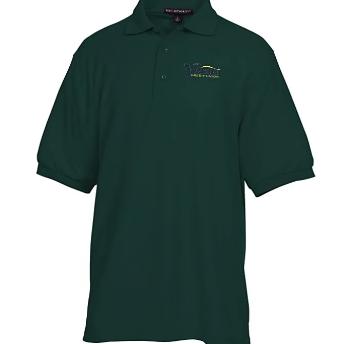 Silk Touch Sport Shirt - Men's - Embroidered