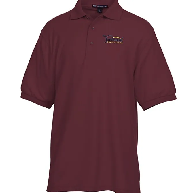 Silk Touch Sport Shirt - Men's - Embroidered