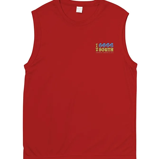 Sleeveless Contender Tee - Men's - Embroidered