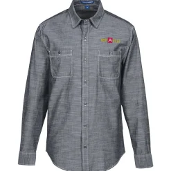 Slub Chambray Double Pocket Shirt - Men's